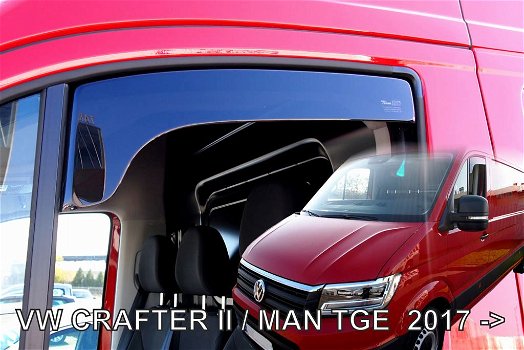 MAN truck licht getinte zijwindschermen TGX TGL TGM spoilers visors - 6