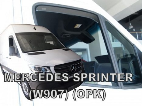 Mercedes sprinter vw crafter zijwindschermen set getint Heko - 5