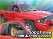 Dodge ram 1500 2500 3500 pasvorm getinte visors deflectors - 5 - Thumbnail