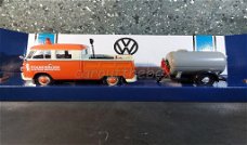 VW Type 2 T1 ROAD SERVICE oranje 1/24 Motormax Mo043