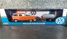 VW Type 2 T1 ROAD SERVICE oranje 1/24 Motormax Mo043 - 3 - Thumbnail