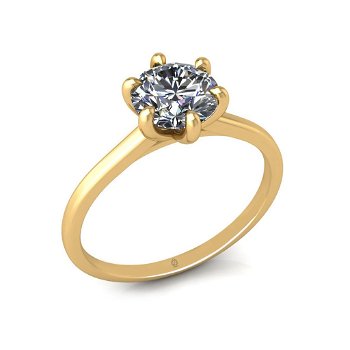 Solitaire engagement rings - 6