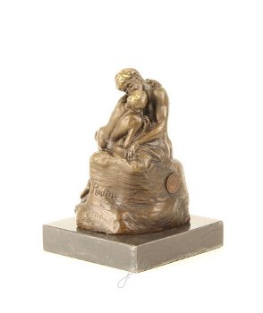 brons beeld , de kus - 1