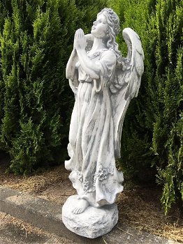tuinbeeld van een engel , biddende engel - 1