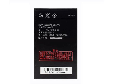 New battery 1500mAh/5.55WH 3.7V for COOLPAD CPLD-05 - 0