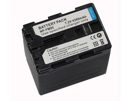 New battery 4300mAh 7.2V for SONY NP-FM90 - 0