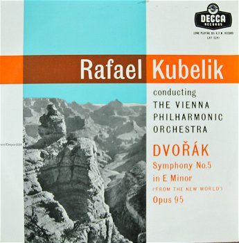 LP - Dvorak Symphony No.5 - Rafael Kubelik - 0