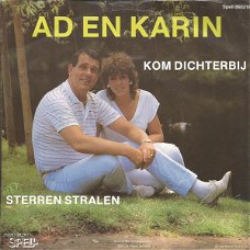 Ad En Karin – Kom Dichterbij (Vinyl/Single 7 Inch)