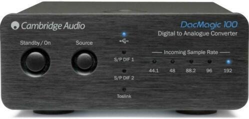 cambridge audio dac magic 100 zwart/Zilver NIEUW! - 1