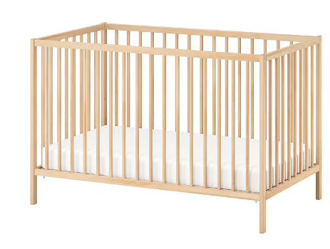 Baby Cot including mattress & Changing table - 0