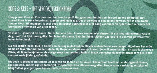 ROOS & KRIS. HET SPROOKJESKOOKBOEK - Corinne Hamoen - 1