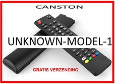 Vervangende afstandsbediening voor de UNKNOWN-MODEL-1 van CANSTON.