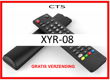 Vervangende afstandsbediening voor de XYR-08 van CTS. - 0 - Thumbnail