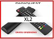 Vervangende afstandsbediening voor de XL2 van DIGIQUEST. - 0 - Thumbnail