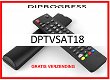 Vervangende afstandsbediening voor de DPTVSAT18 van DIPROGRESS. - 0 - Thumbnail