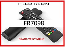 Vervangende afstandsbediening voor de FR7098 van FREDIKSON.