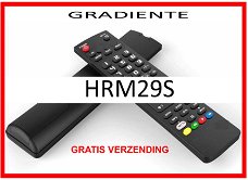 Vervangende afstandsbediening voor de HRM29S van GRADIENTE.