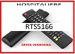 Vervangende afstandsbediening voor de RTS5166 van HOSPITALIERE. - 0 - Thumbnail