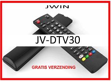 Vervangende afstandsbediening voor de JV-DTV30 van JWIN.