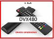 Vervangende afstandsbediening voor de DVX480 van LM. - 0 - Thumbnail