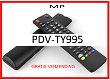 Vervangende afstandsbediening voor de PDV-TY995 van MP. - 0 - Thumbnail