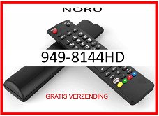 Vervangende afstandsbediening voor de 949-8144HD van NORU.