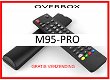 Vervangende afstandsbediening voor de M95-PRO van OVERBOX. - 0 - Thumbnail
