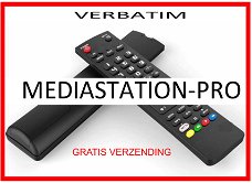 Vervangende afstandsbediening voor de MEDIASTATION-PRO van VERBATIM.