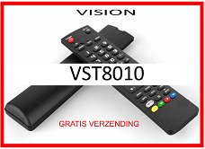 Vervangende afstandsbediening voor de VST8010 van VISION.