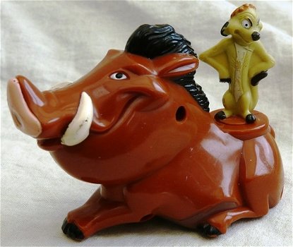 Figuur / Figure Timon & Pumbaa, The Lion King /De Leeuwenkoning, Happy Meal McDonalds Toys, 1994.(2) - 0