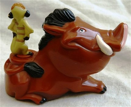 Figuur / Figure Timon & Pumbaa, The Lion King /De Leeuwenkoning, Happy Meal McDonalds Toys, 1994.(2) - 3