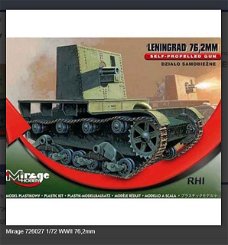 Bouwpakket Mirage-Hobby Mirage 726027 1/72 WWII 76,2mm 'LENINGRAD'