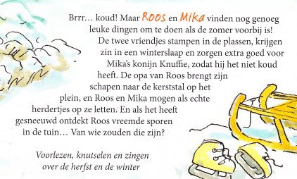 HET WINTERSE BOEK VAN ROOS & MIKA - Vivian den Hollander - 1