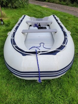 Rubberboot Storm van 420 cm met deelbare aluminium bodem. - 2