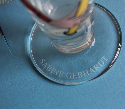 Vintage Ritzenhoff bierglas - Sabine Gebhardt - 3