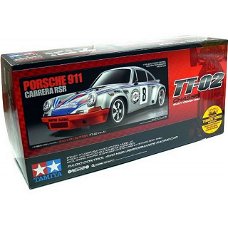 RC auto 58571 1/10 RC Porsche 911 Carrera RSR TT-02 kit bouwpakket