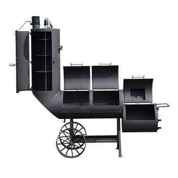 Oklahoma Country Smoker 18 inch barbecue smoker - 2