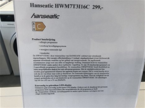 Hanseatic HWM7T3116C - 1