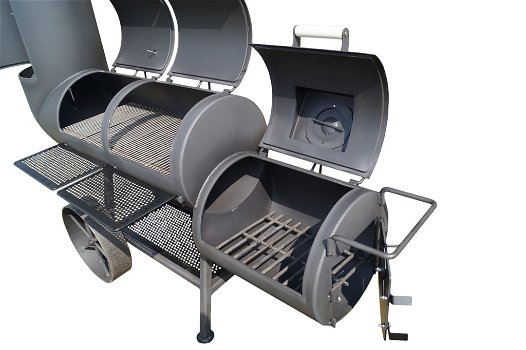 Oklahoma Country Smoker 18 inch barbecue smoker - 2