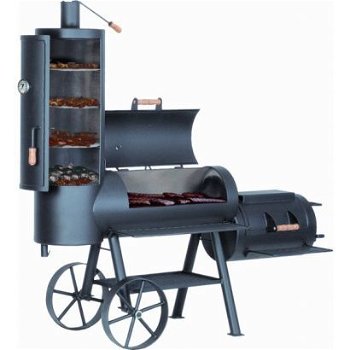 Joe's Barbecue Smoker 16 inch Chuckwagon - 1