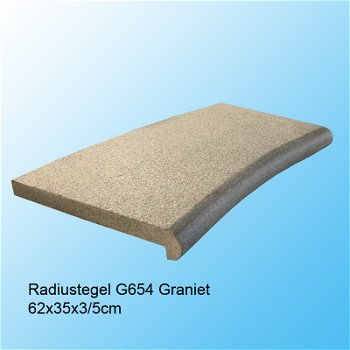 Zwembadrand Graniet 50x35x3/5 cm Gevlamd - 4