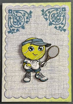 SPORT --- Tennis (rechthoekige kaart) - 0