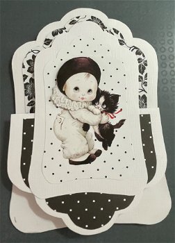 Pierrot met een poes / kat - 1