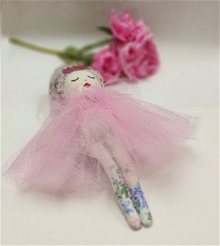Prinses Rosa, een prachtige handgemaakte pop. - 6