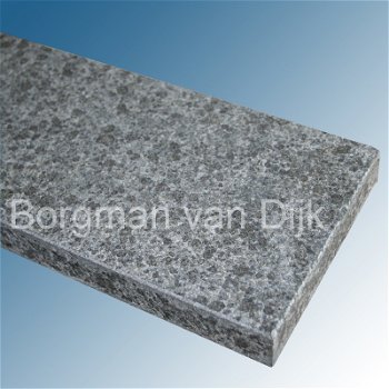 Vijverrand Basalt Gevlamd 15 cm breed - 0