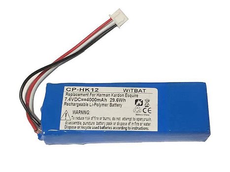 7.4V 4000mAh/29.6wh battery compatible for HARMAN MLP713287-2S2P - 0