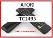 Vervangende afstandsbediening voor de TC1495 van ATORI. - 0 - Thumbnail