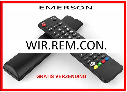 Vervangende afstandsbediening voor de WIR.REM.CON. van EMERSON. - 0