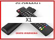 Vervangende afstandsbediening voor de X1 van GLOBMALL. - 0 - Thumbnail