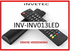 Vervangende afstandsbediening voor de INV-INV013LED van INVETEC.